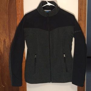 Grey and black Columbia jacket